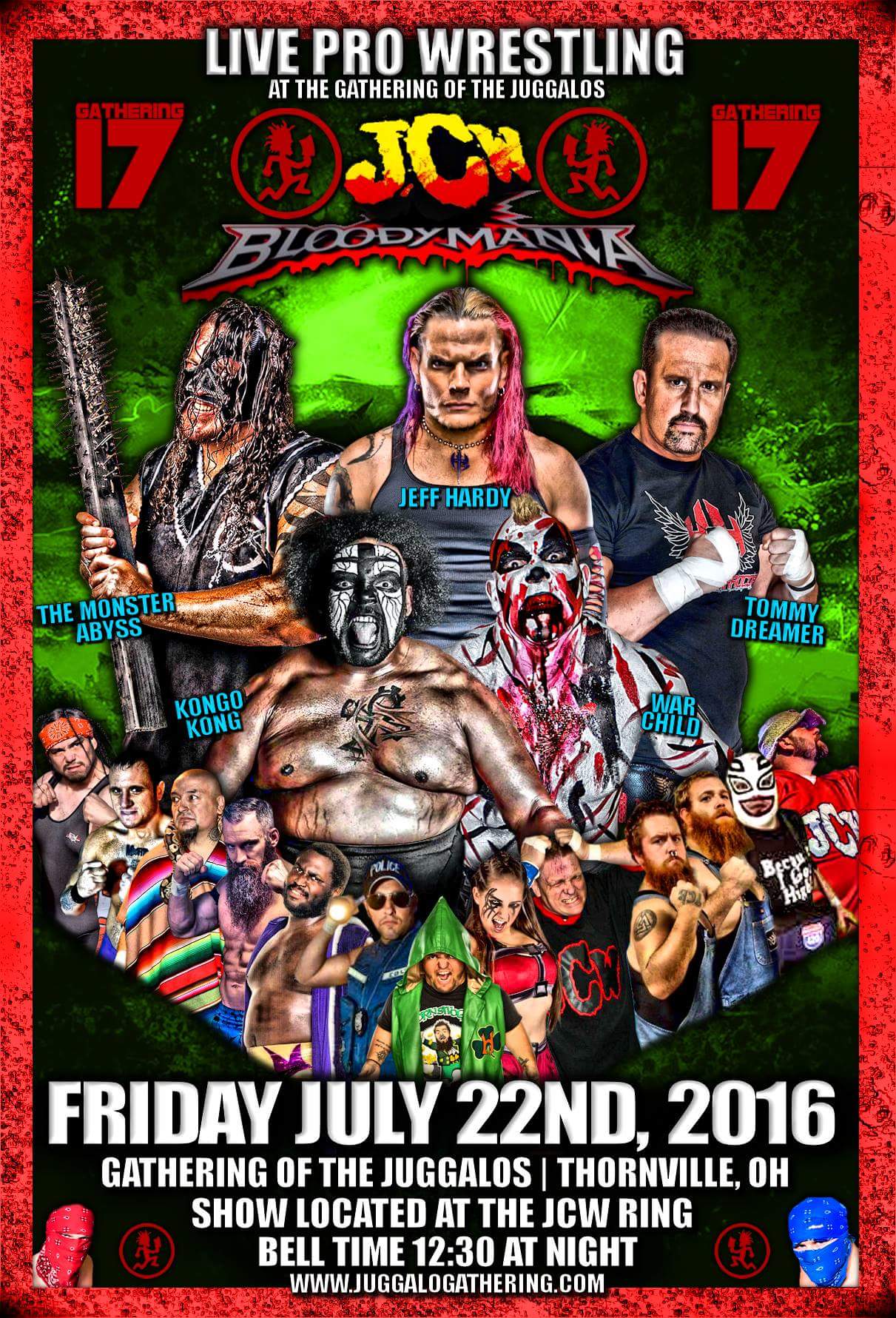 Bloodymania 10 Flyer